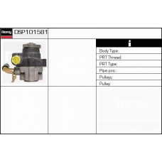 DSP101581 DELCO REMY Гидравлический насос, рулевое управление