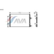 CR5103 AVA Конденсатор, кондиционер