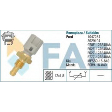 33735 FAE Датчик, температура охлаждающей жидкости; Датчик, 