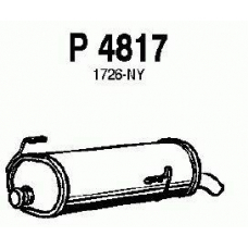 P4817 FENNO Глушитель выхлопных газов конечный