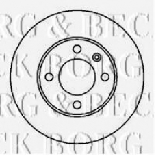 BBD5110 BORG & BECK Тормозной диск