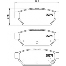 8DB 355 016-201 HELLA PAGID Комплект тормозных колодок, дисковый тормоз