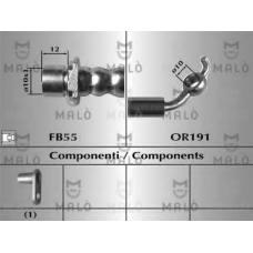 80645 Malo Тормозной шланг