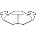 FBP1612 FIRST LINE Комплект тормозных колодок, дисковый тормоз