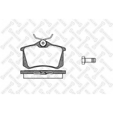 274 010B-SX STELLOX Комплект тормозных колодок, дисковый тормоз