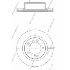 T330A155 NPS Тормозной диск