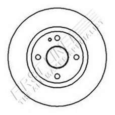 FBD1214 FIRST LINE Тормозной диск