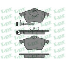 05P453 LPR Комплект тормозных колодок, дисковый тормоз