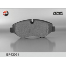 BP43091 FENOX Комплект тормозных колодок, дисковый тормоз
