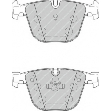 FDB4259 FERODO Комплект тормозных колодок, дисковый тормоз