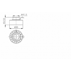 TKR 9903 TIMKEN Натяжной ролик, ремень грм