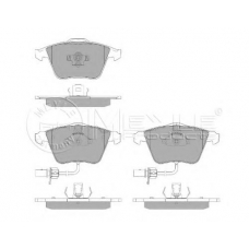 025 239 5020/W MEYLE Комплект тормозных колодок, дисковый тормоз