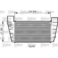 818819 VALEO Интеркулер