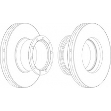 FCR113A FERODO Тормозной диск