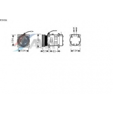 RTK436 AVA Компрессор, кондиционер