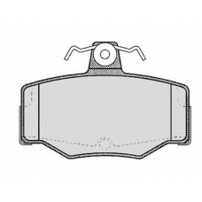 RA.0597.0 RAICAM Комплект тормозных колодок, дисковый тормоз