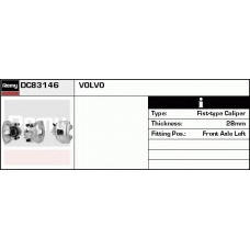 DC83146 DELCO REMY Тормозной суппорт