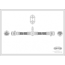19032618 CORTECO Тормозной шланг