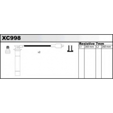 XC998 QUINTON HAZELL Комплект проводов зажигания