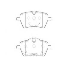 WBP23984A WAGNER LOCKHEED Комплект тормозных колодок, дисковый тормоз