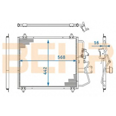 7401487 BEHR Condenser