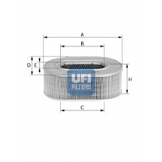 27.591.00 UFI Воздушный фильтр