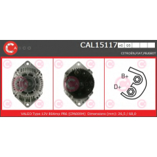 CAL15117GS CASCO Генератор