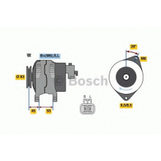 0 986 080 880 BOSCH Генератор