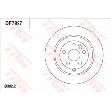 DF7997 TRW Тормозной диск