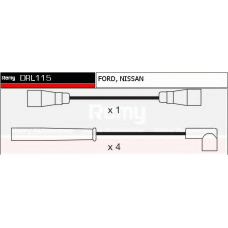 DRL115 DELCO REMY Комплект проводов зажигания