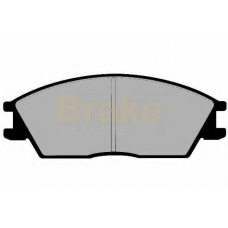 PA519 BRAKE ENGINEERING Комплект тормозных колодок, дисковый тормоз