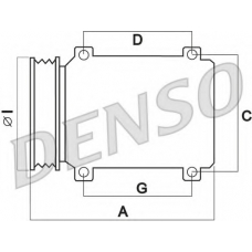 DCP50301 DENSO Компрессор, кондиционер