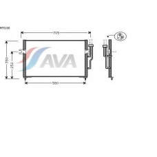 MT5100 AVA Конденсатор, кондиционер