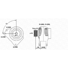 943354136010 MAGNETI MARELLI Генератор