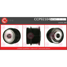 CCP92104GS CASCO Ременный шкив, генератор
