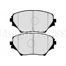 J3602092 NIPPARTS Комплект тормозных колодок, дисковый тормоз