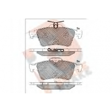 RB2013 R BRAKE Комплект тормозных колодок, дисковый тормоз