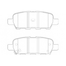 WBP23871A WAGNER LOCKHEED Комплект тормозных колодок, дисковый тормоз