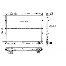 2110897 BEHR Radiator