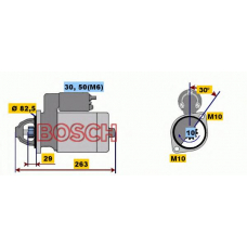 0 001 218 162 BOSCH Стартер