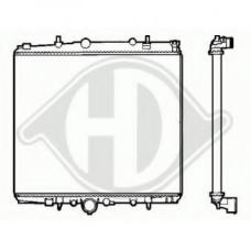 8409202 DIEDERICHS Радиатор, охлаждение двигателя