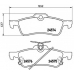 P 83 087 BREMBO Комплект тормозных колодок, дисковый тормоз