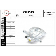 2374519 EAI Тормозной суппорт