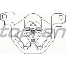 201 390 TOPRAN Подвеска, двигатель