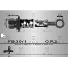 8069 Malo Тормозной шланг
