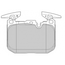 WBP25028A WAGNER LOCKHEED Комплект тормозных колодок, дисковый тормоз