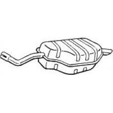 278-963 BOSAL Глушитель выхлопных газов конечный