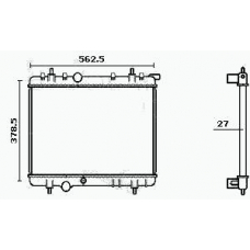 RM0389 EQUAL QUALITY Радиатор, охлаждение двигателя