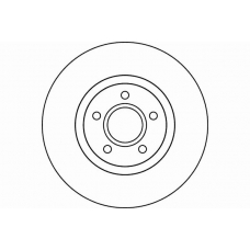 MDC1641 MINTEX Тормозной диск