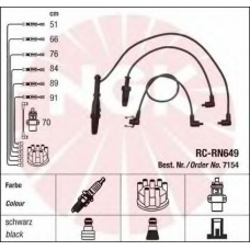 7154 NGK Комплект проводов зажигания